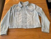 Artisan NY  vintage retro denim Jean Jacket, Size L