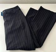 Tracy Evan’s pin stripe slacks