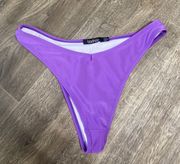 Purple  Bathing Suit Bottoms