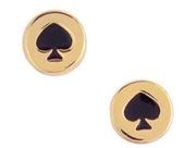 Kate Spade Gold and Spade stud earrings New