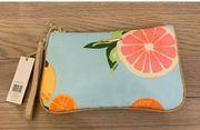 Trina Turk  Citrus floral make up pouch/