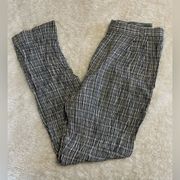 💕(3/$10) Vintage flare stretch grid trousers