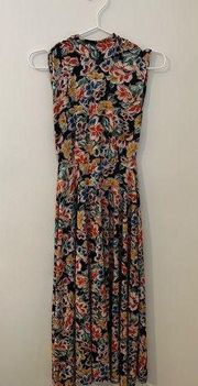 New without tags!  Maxi Floral Tie-Back Dress