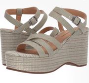 Lucky Brand "Carlisha" Platform Wedge Strappy Sandals