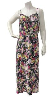 Wild Fable  Large Women Floral Cottagecore Spaghetti Strap Sundress Midi Dress