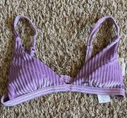 Dippin Daisy’s Swim Purple Bikini Top