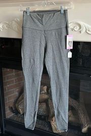 Comfy Luxe Leggings Gray Womens Small New