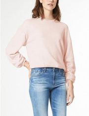 NWT Adriano Goldschmied AG Karis Sweatshirt in Sweet Dawn