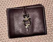 Vintage Salvatore Ferragamo wallet brown