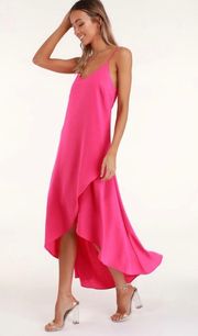 Lulus High low Maxi dress