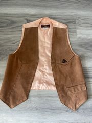 Vintage Suede Vest