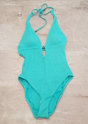 💕TRINA TURK💕 Cabana Plunge One Piece Swimsuit