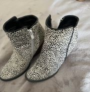 Spotted Hide Booties