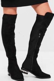 Catherine Malandrino Pearl bottom Knee High Boots