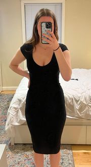 Black Midi Dress