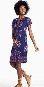 Lucky Brand Printed Tee Dress L