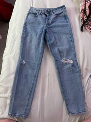 OG straight high rise jeans