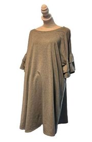 Lane Bryant  women's 18/20 grey t-shirt dress