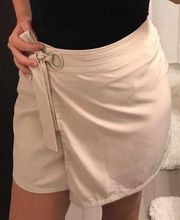 Tan Wrap Skirt