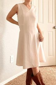 Uniqlo Cream Business Style Dress