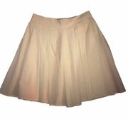 NEW Elle Sasson White Pleated Skirt