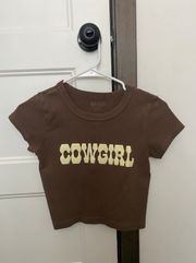 Brandy Melville Cowgirl Tee