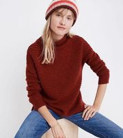 Madewell XXS Belmont Oversized Funnel Neck Wool Sweater