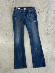 Decree Lowrise Darkwash Bootcut Jeans