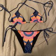 Real  triangle bikini set S