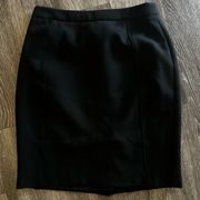 Black pencil skirt