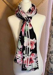 NWT Liz Claiborne Floral Scarf