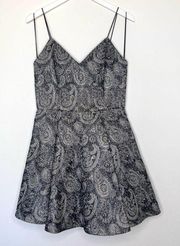 Alice + Olivia Anette Deep Pleat Party Dress Size 8 NWT