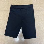 NWOT (boutique) Black Ribbed Size M Divided by H&M Bike Shorts