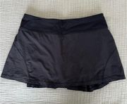 Lululemon black athletic skort - size 6