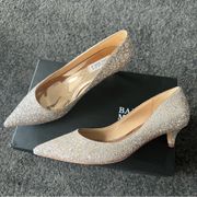 Madison II heels glitter bridal