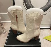 White Cowgirl Boots