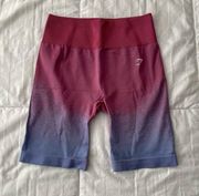 Gymshark NWOT  Adapt Ombre Seamless Cycling Shorts