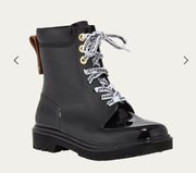 Lace Up Rain Boot