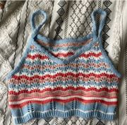 Knitted Crop Top