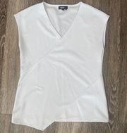 Womens  Grey/Offwhite Blouse - S