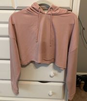 cropped hoodie