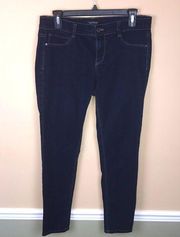 White House Black Market Women’s Skinny Leg Dark Wash Denim Jeans