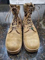 Vibram Brown High Top Safety Toe Ultra-light Combat Boots Military Boots Size 9