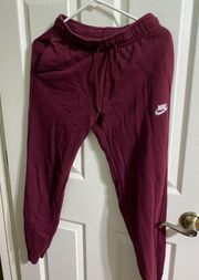 Maroon  Sweatpants