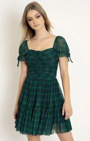 NEW NWT  Tartan Fir Short Tea Party Dress Limited