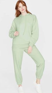 Light Green Matching Sweatsuit