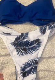 Blue Leaf  Bikini