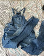 Medium wash Overalls 