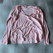 Vera Bradley small pink blouse