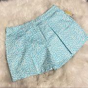 Michael Kors | turquoise leopard shorts